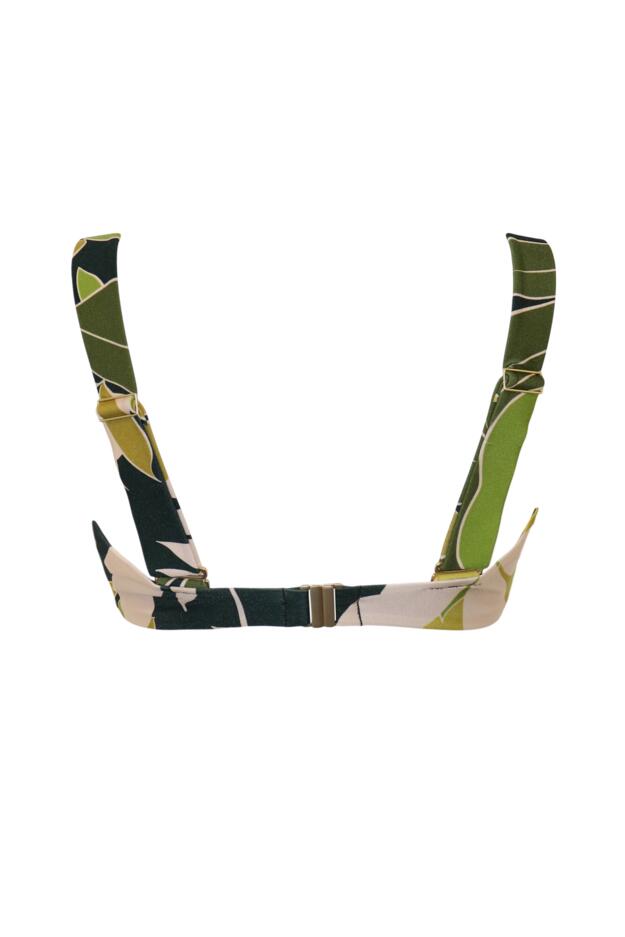 Dolce Vita Lightly Padded Twist Front Bikini Top