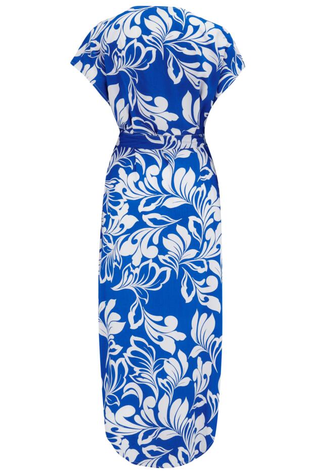 LENZING™ ECOVERO™ Viscose Belted Beach Kaftan Dress