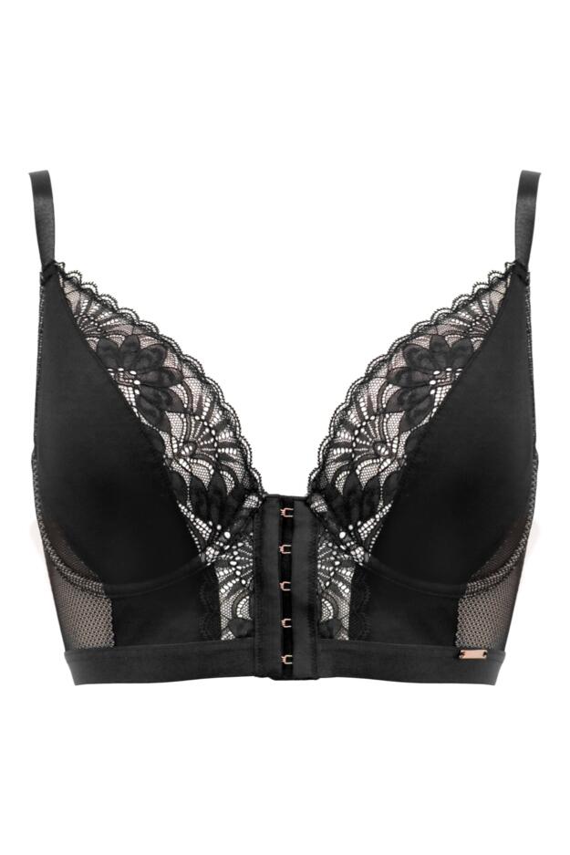 India Gatsby Lace Front Fastening Bralette
