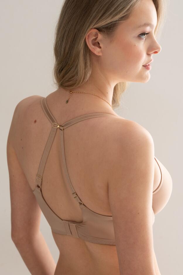 Effortless Non-Padded Underwired Minimiser Bra