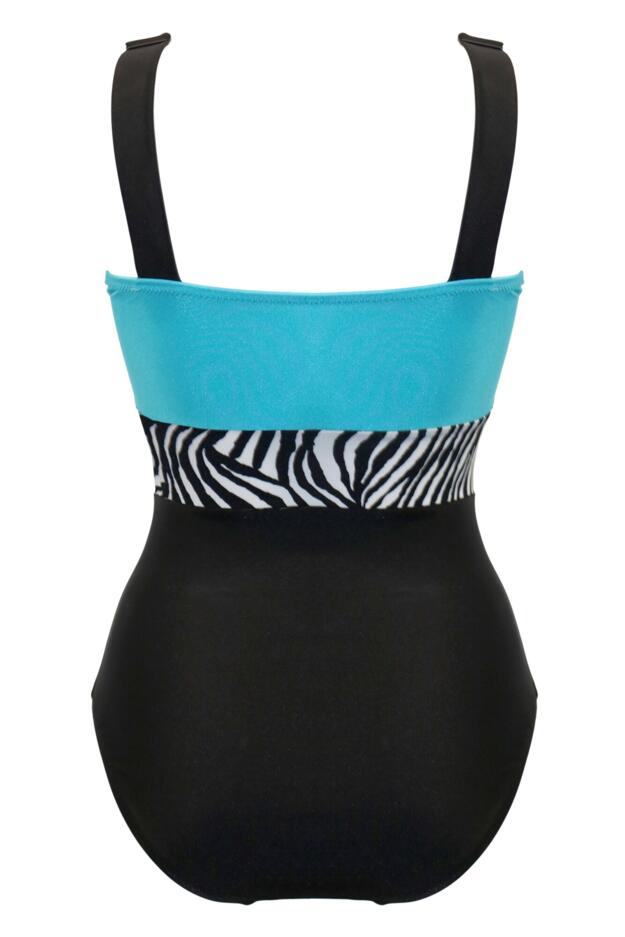 Palm Springs Colour Block Tummy Control Swimsuit
