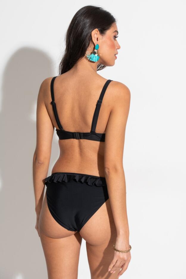 Bermuda High-Leg Frill Brief