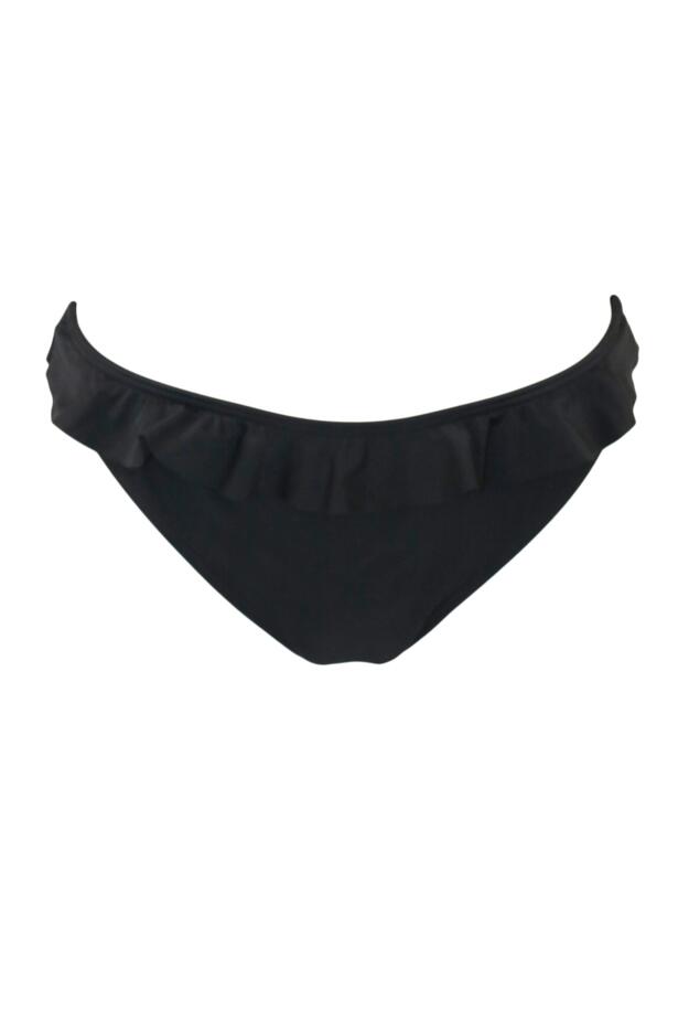 Bermuda High-Leg Frill Brief
