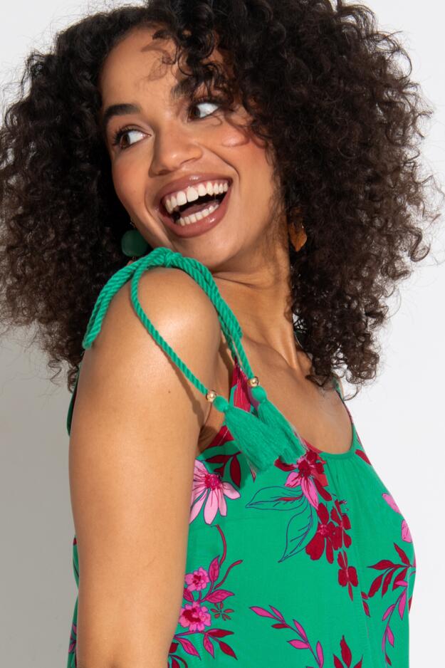 LENZING™ ECOVERO™ Viscose Swing Beach Dress 