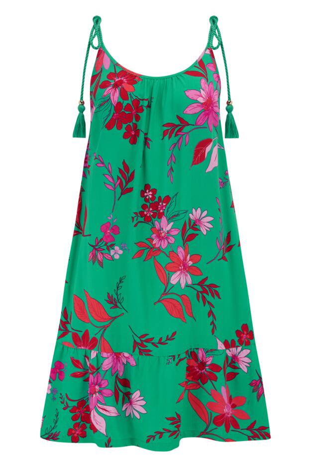 LENZING™ ECOVERO™ Viscose Swing Beach Dress 