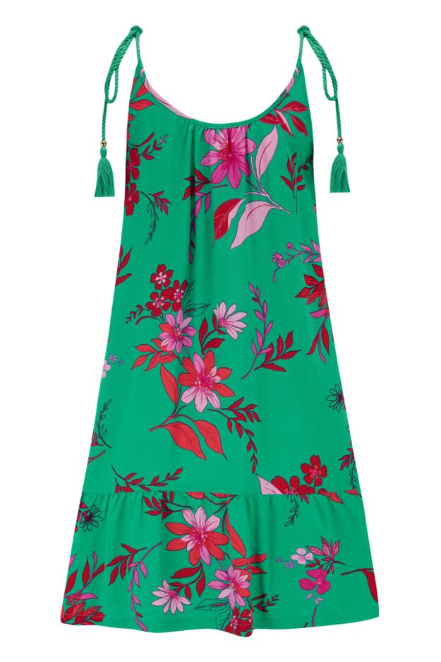 LENZING™ ECOVERO™ Viscose Swing Beach Dress 