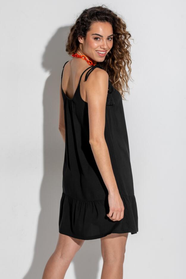 LENZING™ ECOVERO™ Viscose Swing Beach Dress 
