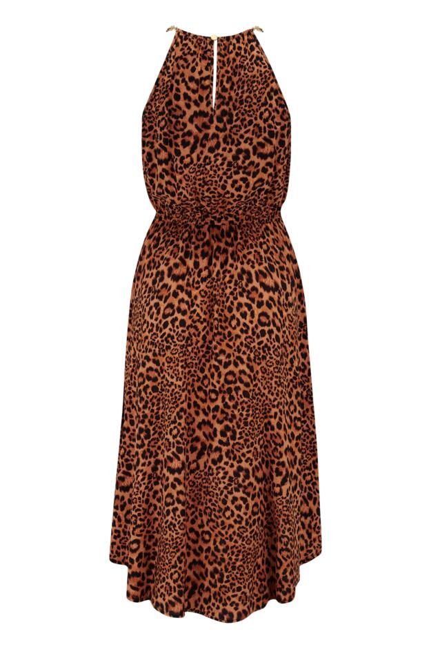 LENZING™ ECOVERO™ Viscose Gold Chain High Neck Bea