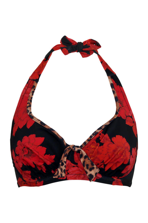 St Lucia Halter Underwired Non-Padded Top