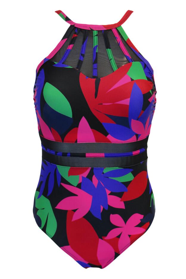 Beach Bound High Neck Swimsuit