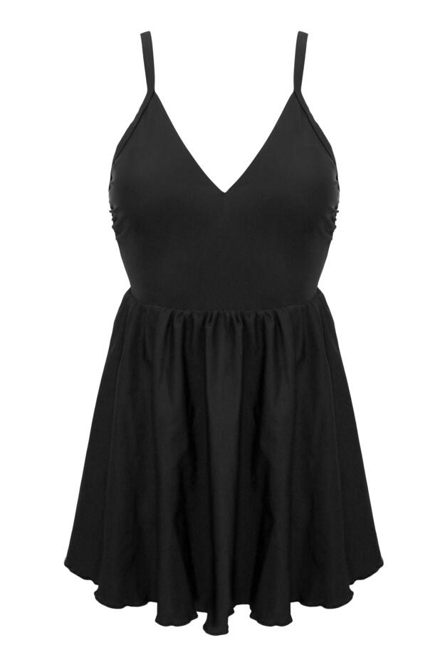 Fiji V-Neck Tummy Control Skirted Swimsuit