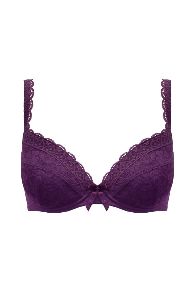 Rebel Lightly Padded Plunge Bra