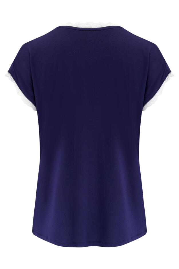 Sofa Loves Lace T-Shirt and Trouser Pyjama Set