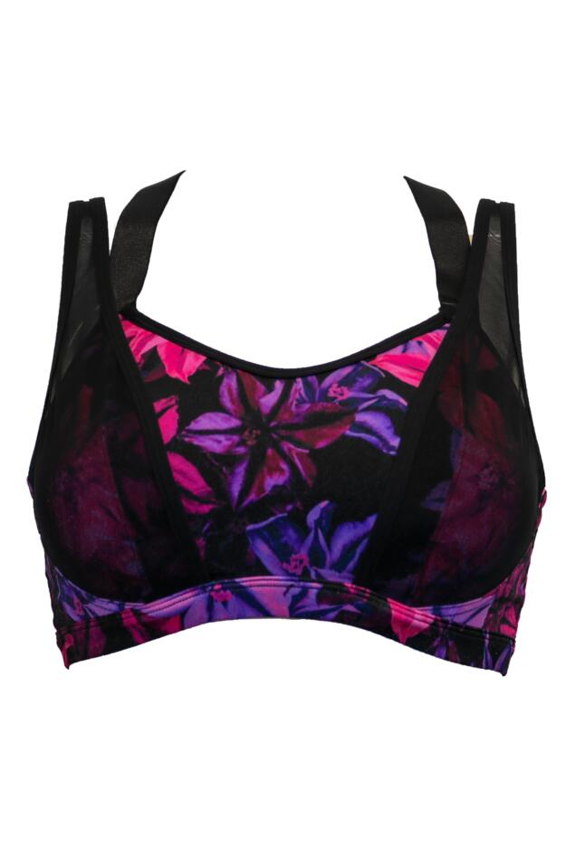 Energy Infinite Double Strap Lightly Padded Convertible Sports Bra