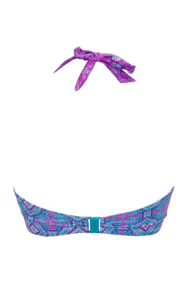 Venice Beach Non-Wired Longline Removable Cup Halter Top