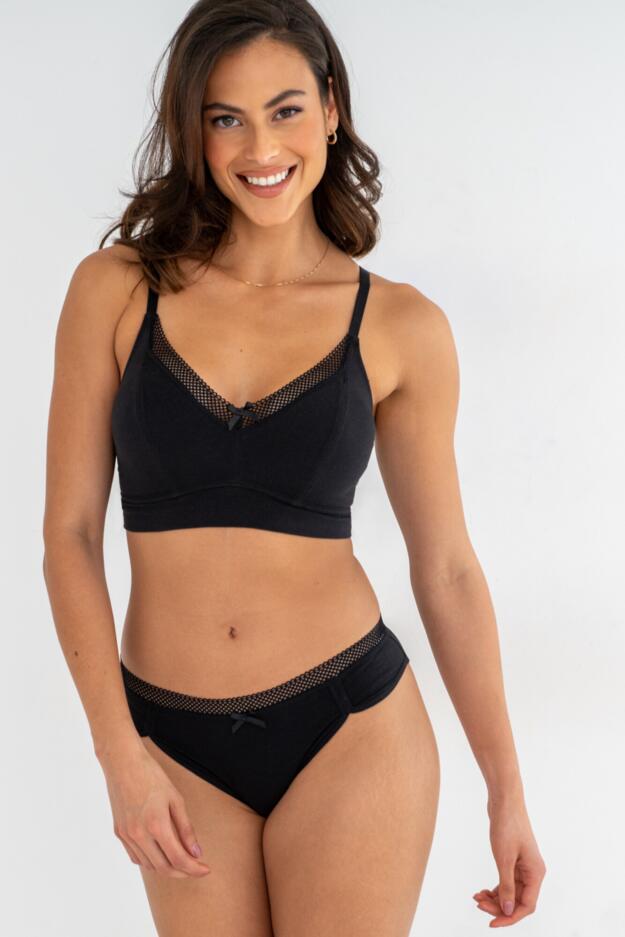 Love To Lounge Cotton Lightly Lined Non Wired Bra 